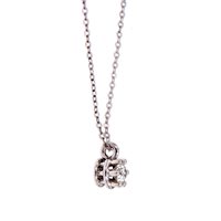 Collana Damiani Donna Minou in Oro bianco Diamante 0.30 Ct 20055868 - 20055868